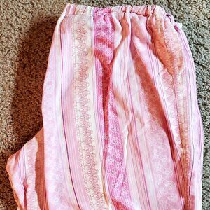 PLANET SLEEP CLASSICS (Women's Pajama Pants-Size: Medium, Color: Pink)